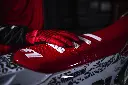 Onegripper RIBBED Red Motocross Enduro Studio hand.webp