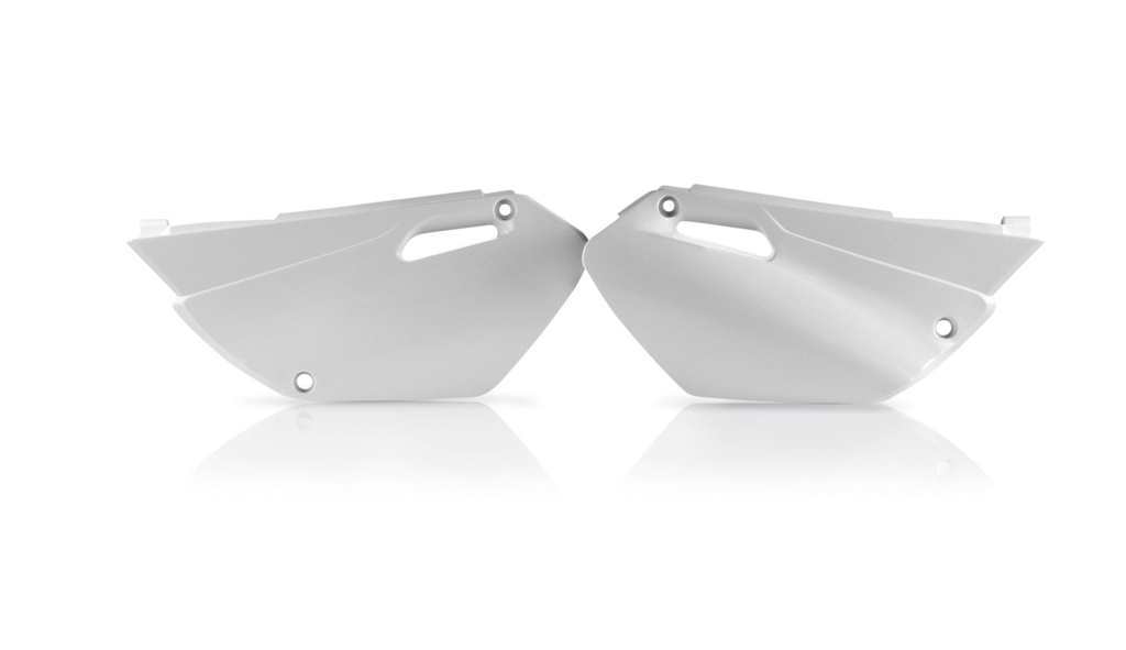Cachas Laterales Yam Yz 85 Lw (2004 A 2009) - Blanco