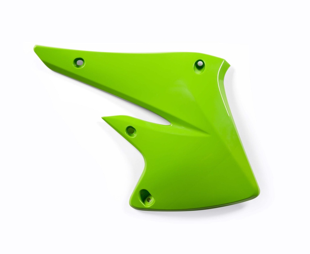 Cachas Cubre Radiador Kaw Kxf 250 - 04-05 - Verde