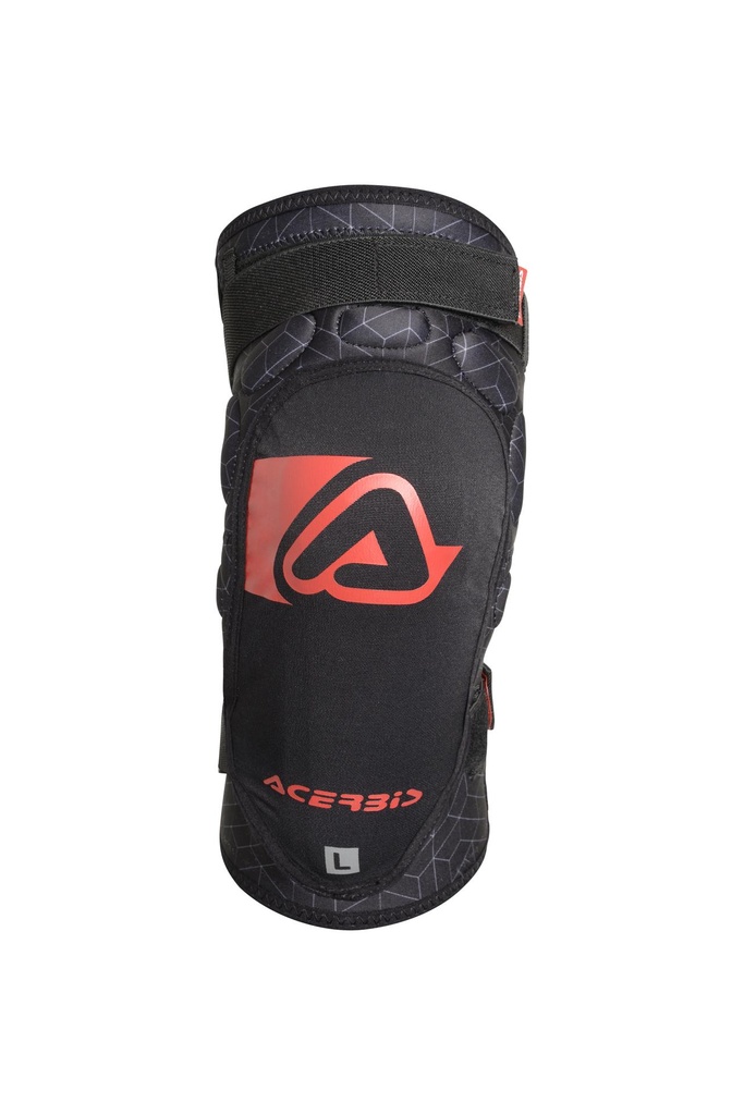 Rodilleras Soft 3.0 Niño - Negro / Rojo - Linea 2019