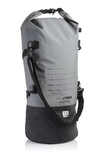 [0024541.319] Bolso Impermeable Vertical X-Water 30Lts - Gris/Negro