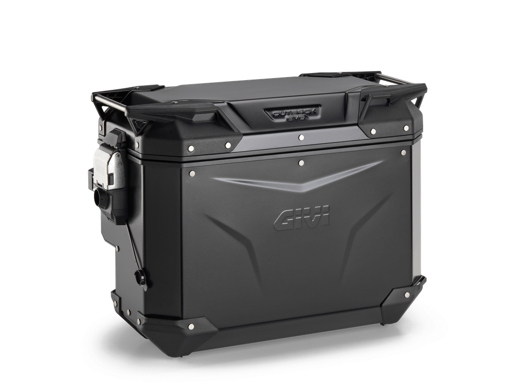 Baul Trekker Cam-Side Obk Evo Cutout Negro 40 Lts Der- Añadir Kit Smart Security L