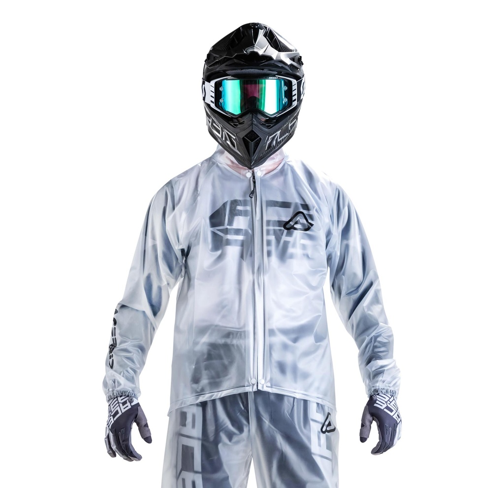 Campera De Lluvia Transparente 3.0
