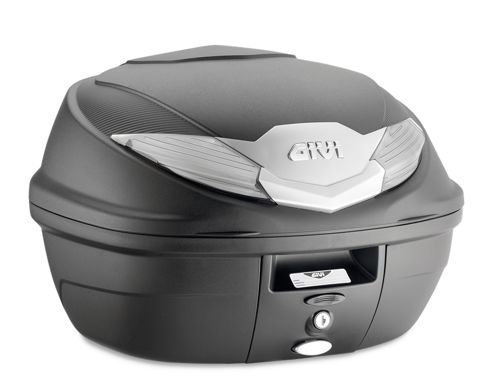 Top Case 36Lts Negro Tech Monolock