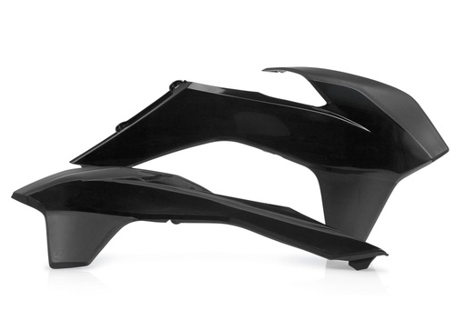 [0016871.090] Cachas Cubre Radiador Ktm Exc/Exc-F/Sx/Sx-F -13-16 (Negro)
