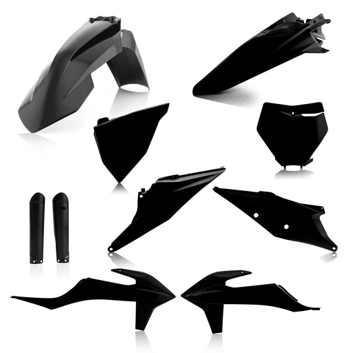 [0023479.090] Full Kit Plast Ktm Sx 125/250 (19-21) Sx 150 (19-20) Sx-F 250/350/450 (19-21) (Negro)