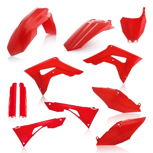 [0023615.110] Full Kit Plast. Honda Crf 250 R (19-20) - Crf 450 R (19-20) (Rojo)