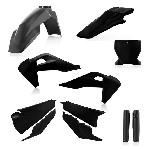 [0023481.090] Full Kit Plast. Husqvarna Tc 125/250 - Fc 250/350/450 (19) (Negro)