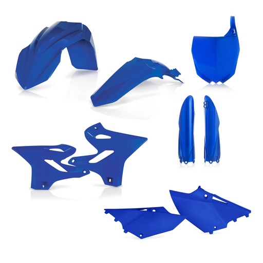 [0023085.040] Full Kit Plast. Yam Yz 250 2018 / Wr250 2T 2018 (Azul)