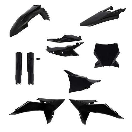 [0026922.090] Full Kit Plastico Ktm Sx/F Xc/F 125/150/250/300/350/450 (Negro)