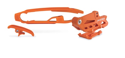 [0016856.010] Kit Guia/Desliza Cadena Ktm Sx 125/144/150 Sx-F 250/350/450 11-16 (Naranja)
