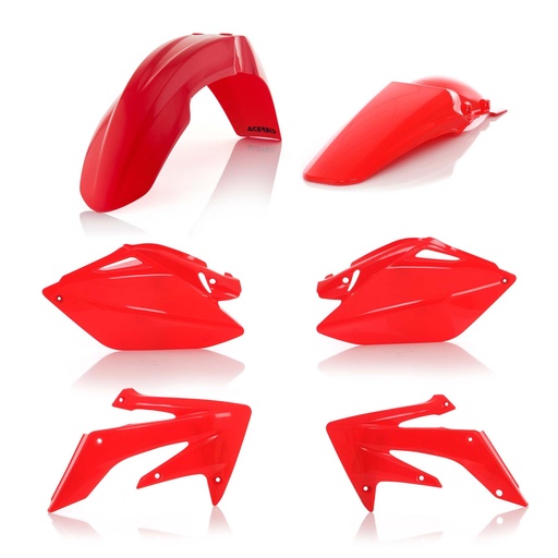 [0009177.110] Kit Plasticos Cr250F 06/09 (Rojo)