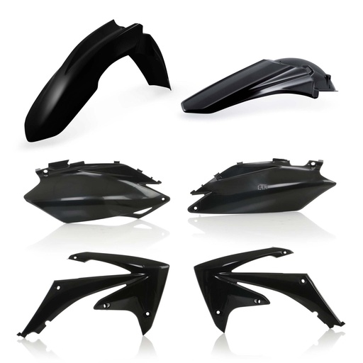 [0015803.090] Kit Plasticos Crf250-11/13- Crf450 R 11-12 (Negro)