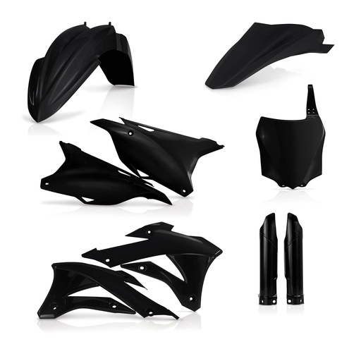 [0017247.090] Kit Plasticos Kawasaki Kx 85 (14-21) (Negro)