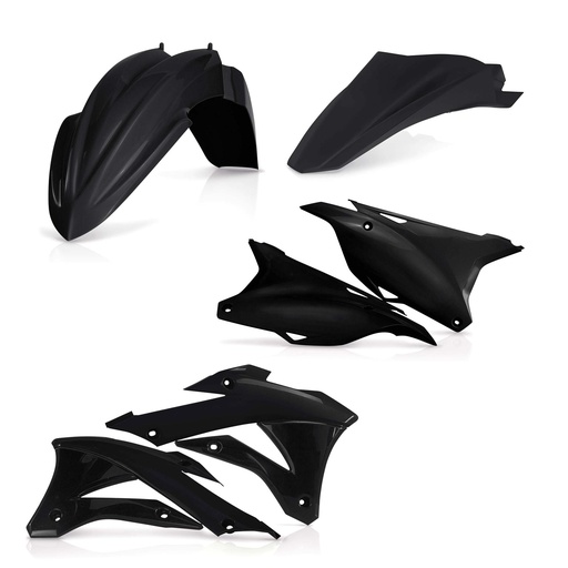 [0017246.090] Kit Plasticos. Kawasaki Kx85 14-18 (Negro)