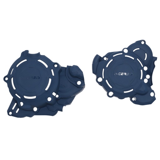 [0025757.040] Prot Tapa Motor X-Power Kit Ktm Sx/Xc 250/300 Husq Tc/Tx 250/300 23-24 (Azul)
