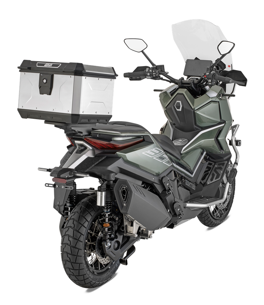 TOP CASE MONOLOCK ALPINA C/CRABLOCK - 44LTS ALUMINIO