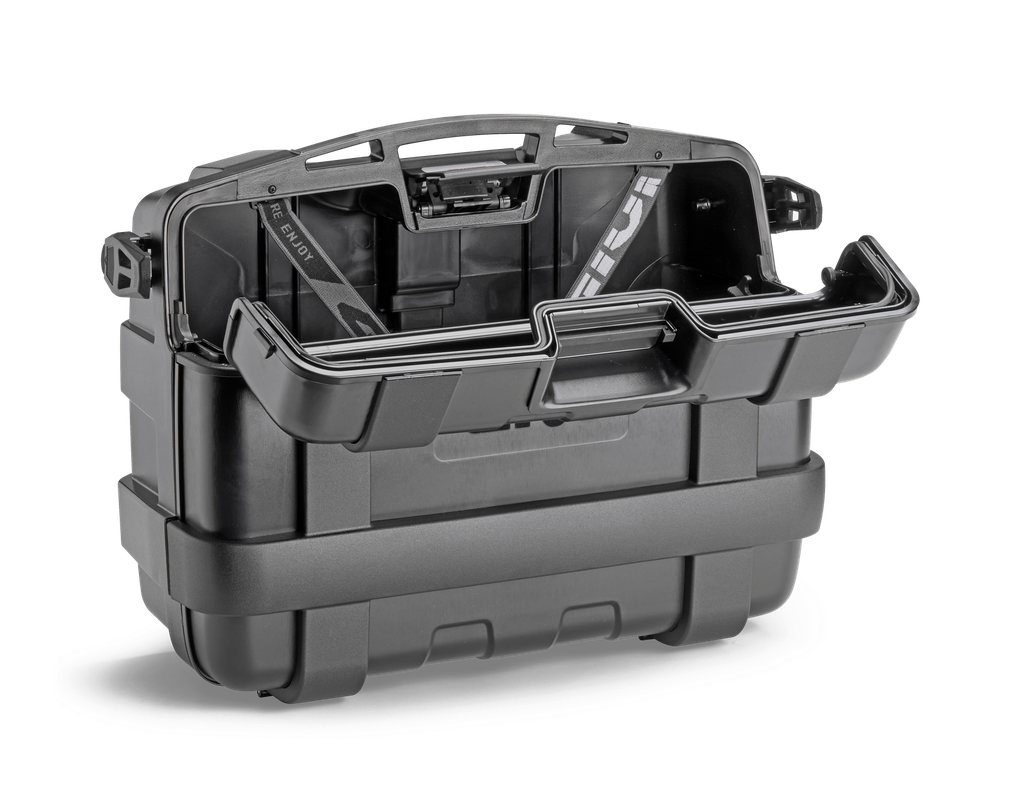 Par de baules laterales Trekker 33lt - Negro