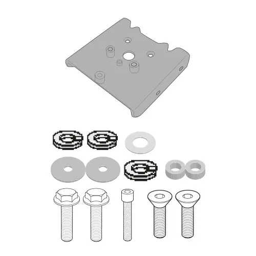 Kit P/ Instalar Plo-Plx Sin Sop Trasero Triumph Tiger Sport 660 (22)