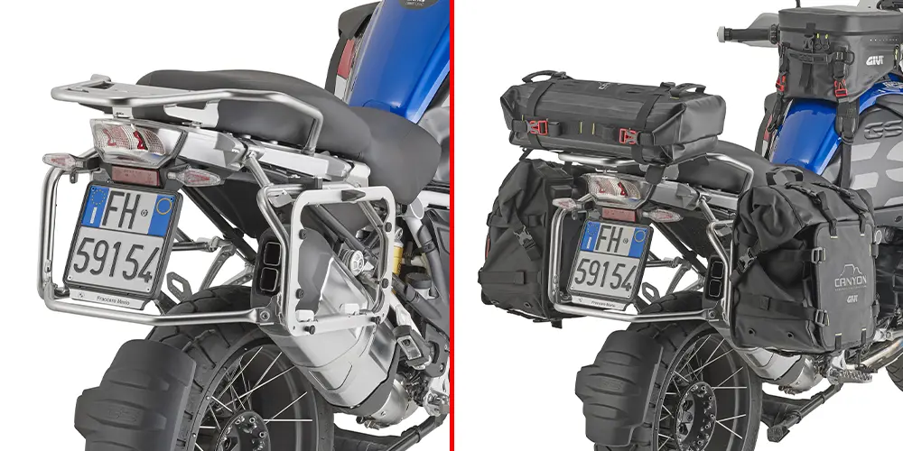 Soporte Lateral P/ Util C/ Sop Original Bmw R1200 Gs/Adventure (14-18) R1250 Gs Adv(21/24)