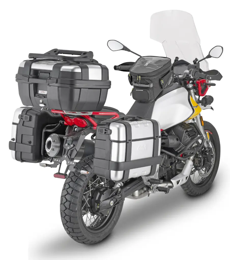 Soporte Lateral Fijacion Rapida Pl Onefit Para Maletas Monokey® Moto Guzzi V85 Tt (19-20)