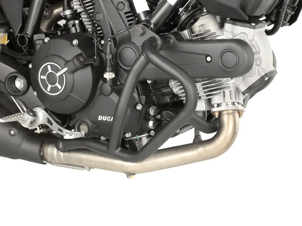 Defensa De Motor Negra - Ducati Scrambler 400 (16-18) Icon 800 (15-18)