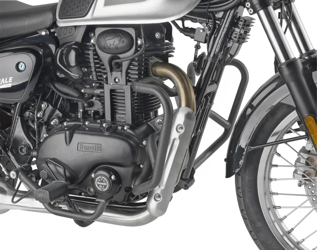 Defensa De Motor Negra - Benelli Imperiale 400 (20)