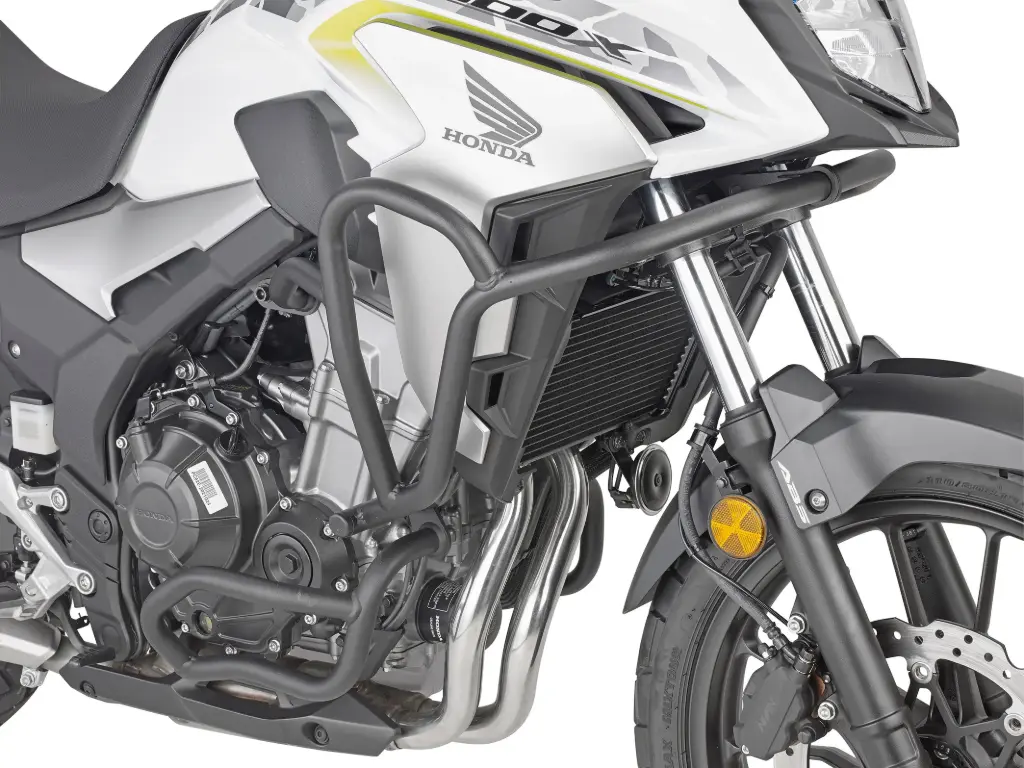 Defensa De Motor Alta Negra Honda Cb 500 X (19-21)