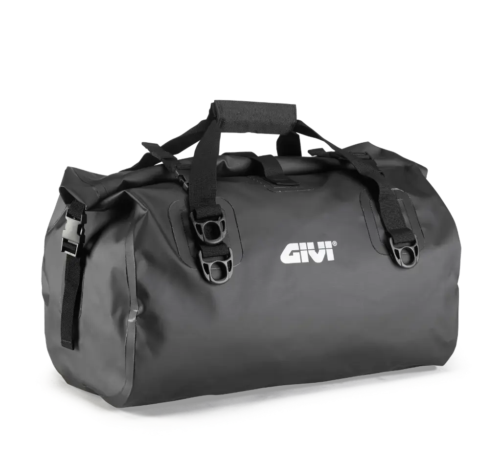 Bolso Sillin Grande Impermeable 40 Lts - Negro