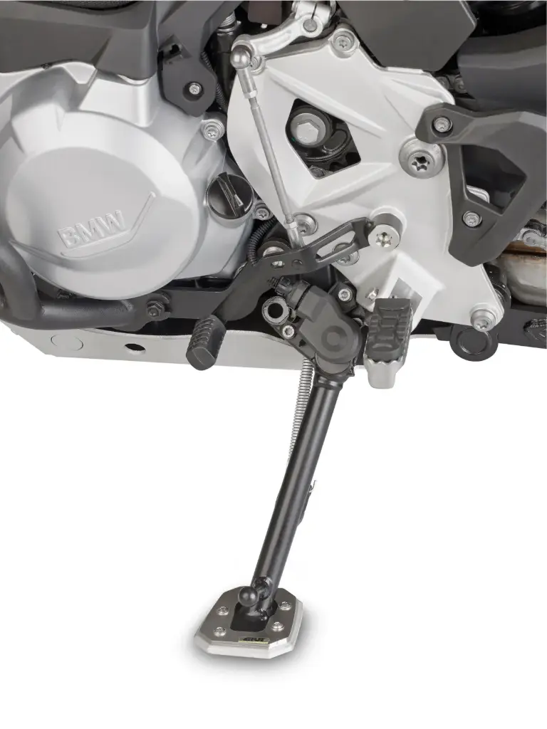 Ampliador De Muleta En Aluminio Y Acero Inoxidable Bmw F 850 Gs / F750 Gs (18-19)