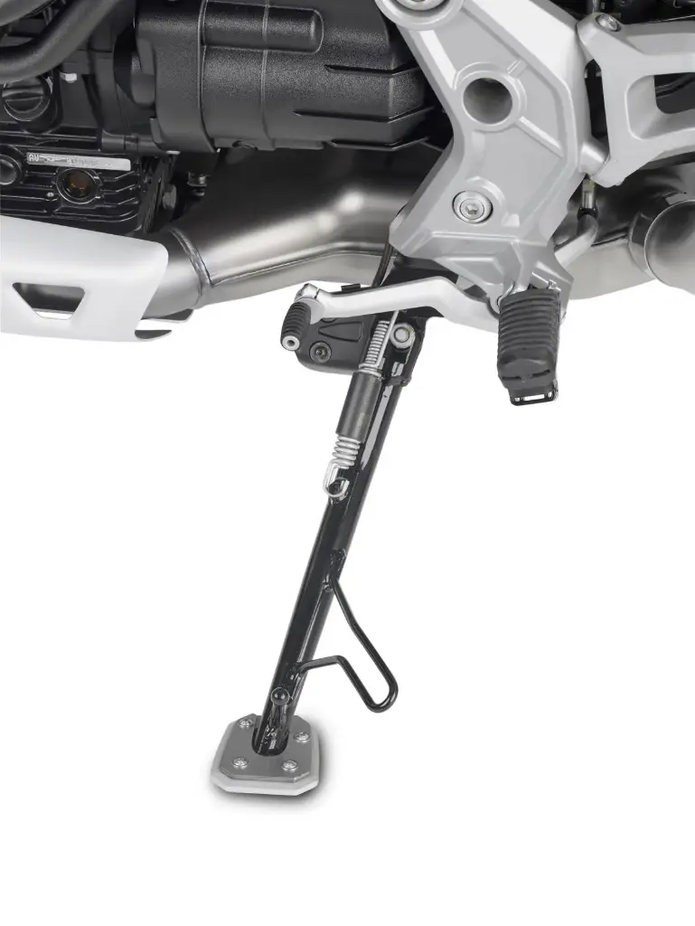 Ampliador De Muleta En Aluminio Y Acero Inoxidable Moto Guzzi V85 Tt (19)