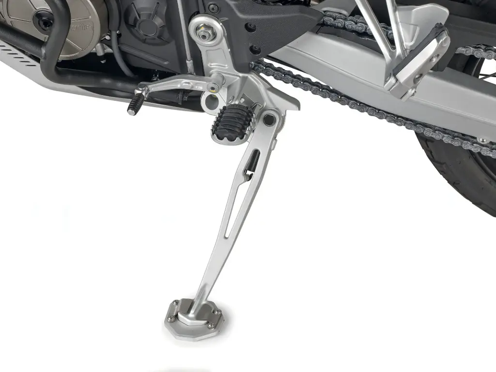 Ampliador Muleta En Aluminio Y Acero Inox Aprilia Tuareg 660 (21-22)