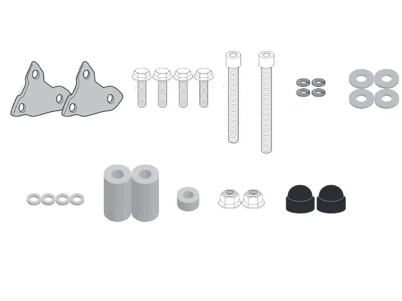 Kit Especifico Para Montar Slider Sld01 - Ktm Duke 790 (18/19)