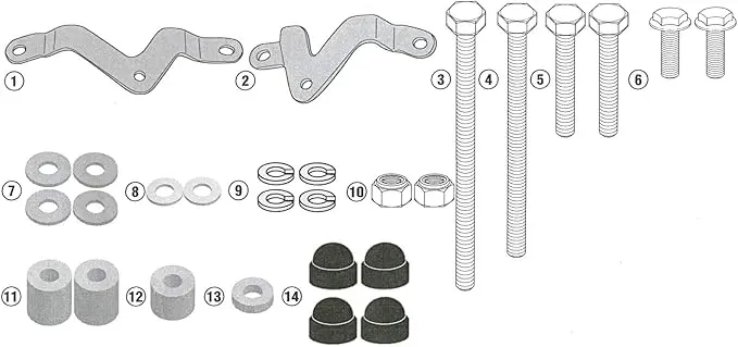 Kit Especifico Para Montar Slider Sld01 - Triumph Street Triple 765 (17-19)