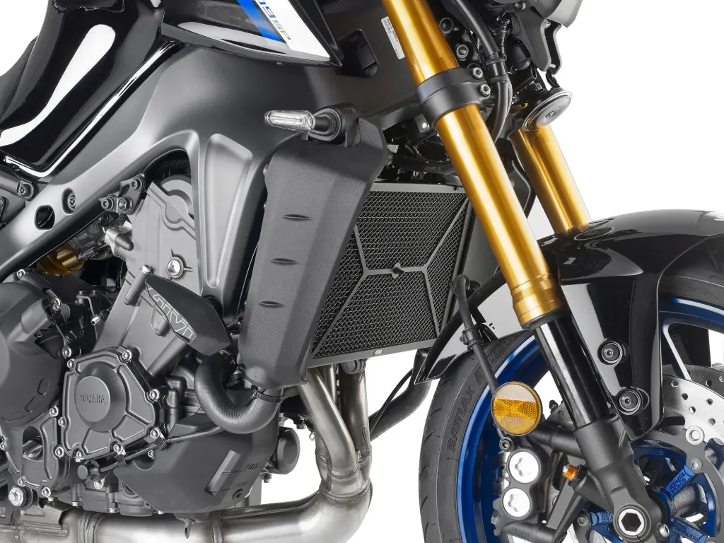 Protector Radiador Especif En Acero Inoxi. Negro Yamaha Mt-09/Mt-09 Sp (21) Tracer 9 (21)