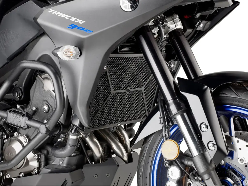 Protector Radiador Especifico En Acero Inoxi. Negro Yamaha Tracer 900/Tracer 900 Gt (18-19)
