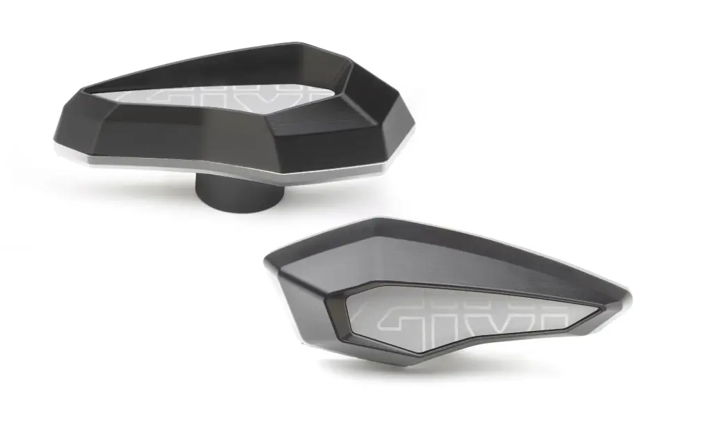 Slider Protector Universal Alumiino Anodizado A Combinar Kit Anclaje Para Cada Moto