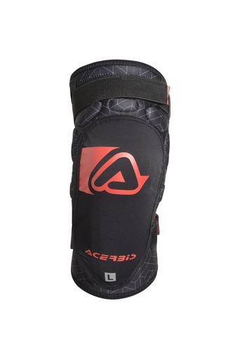 [0023455.323] Rodilleras Soft 3.0 Niño - Negro / Rojo - Linea 2019