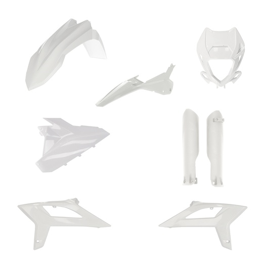 [0024937.030] Full Kit Plast. Beta Rr125/200/250/300 2T - 350/390/430/480 4T - Blanco
