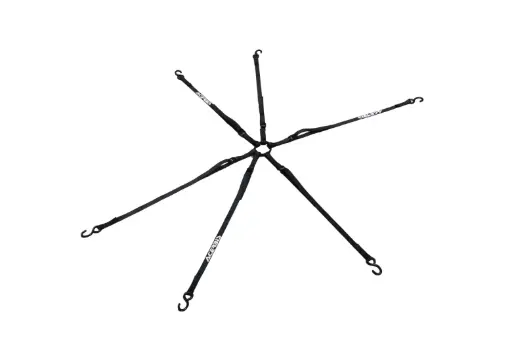 [0025275.090] Suncho Araña X 6 25Mm X 980 Mm C/U - Negro
