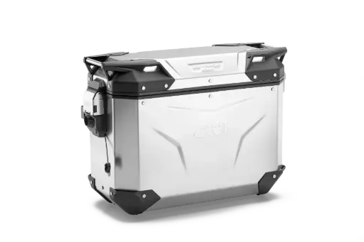 BAUL MONOKEY® TREKKER OUTBACK DER. EVO ALUMINIO 37 LTS - AÑADIR KIT SMART SECURITY LOCK