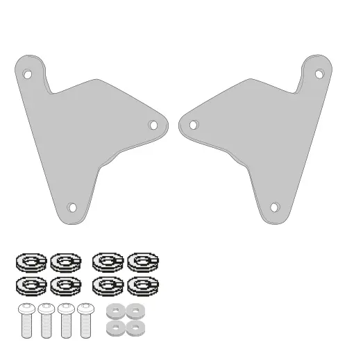 [1179kit] Kit Anclaje Para Montar Plo1179Mk / Pl1179Cam / Plo1179N - Honda Crf1100L Africa Twin (20)