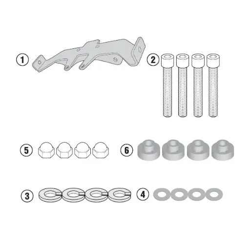 [3113kit] Kit Especifico Para El Montaje Del Tst3113 (Sin 3113Fz) Suzuki Gsx S750 (17-18)