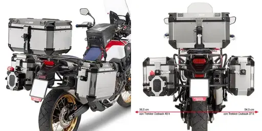 [pl1144cam] Soporte Lateral Trekker Outback Honda Crf1000L Africa Twin (16-17)