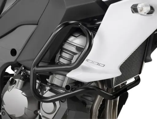 [tn4113] Defensa De Motor Negro Kawasaki Versys 1000 (15-18)