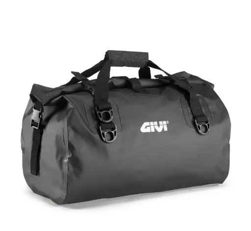 [ea115bk] Bolso Sillin Grande Impermeable 40 Lts - Negro