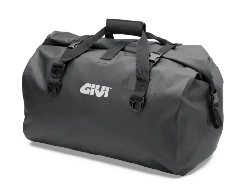 [ea119bk] Bolso Sillin Grande Impermeable 60 Lts - Negro