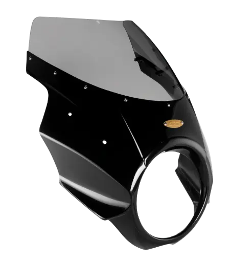 Parabrisa Univ. Humo (Carenado Fiberglass)Combinar Kit Anclaje Especifico De Cada Moto