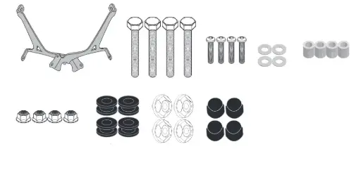 Kit Ancl Parabrisas Royal Enfield Meteor 350 21-22