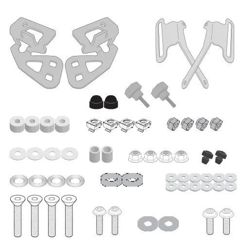 [d2139kit] Kit Anclaje Especifico Para 2139Dt Yamaha Tracer 900 / Tracer 900 Gt (18-19)
